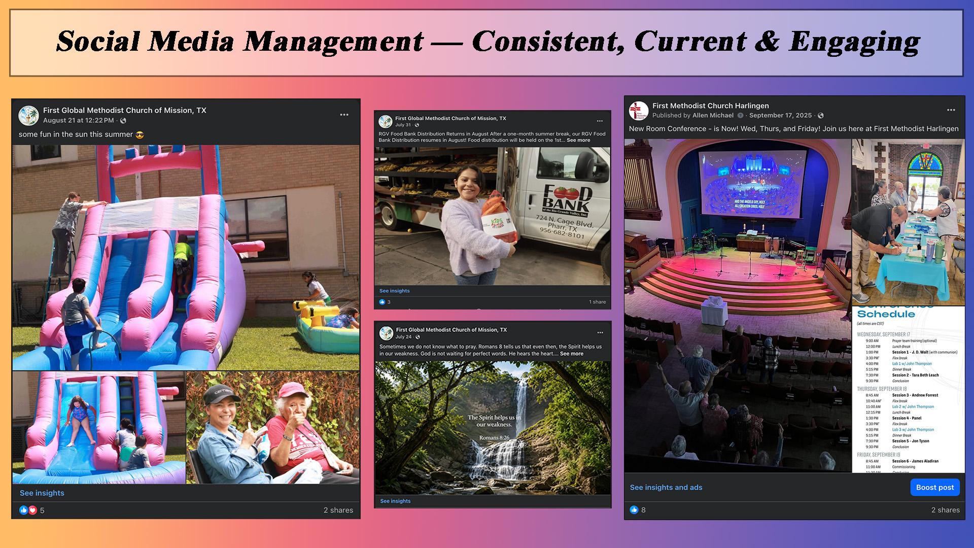Social media work